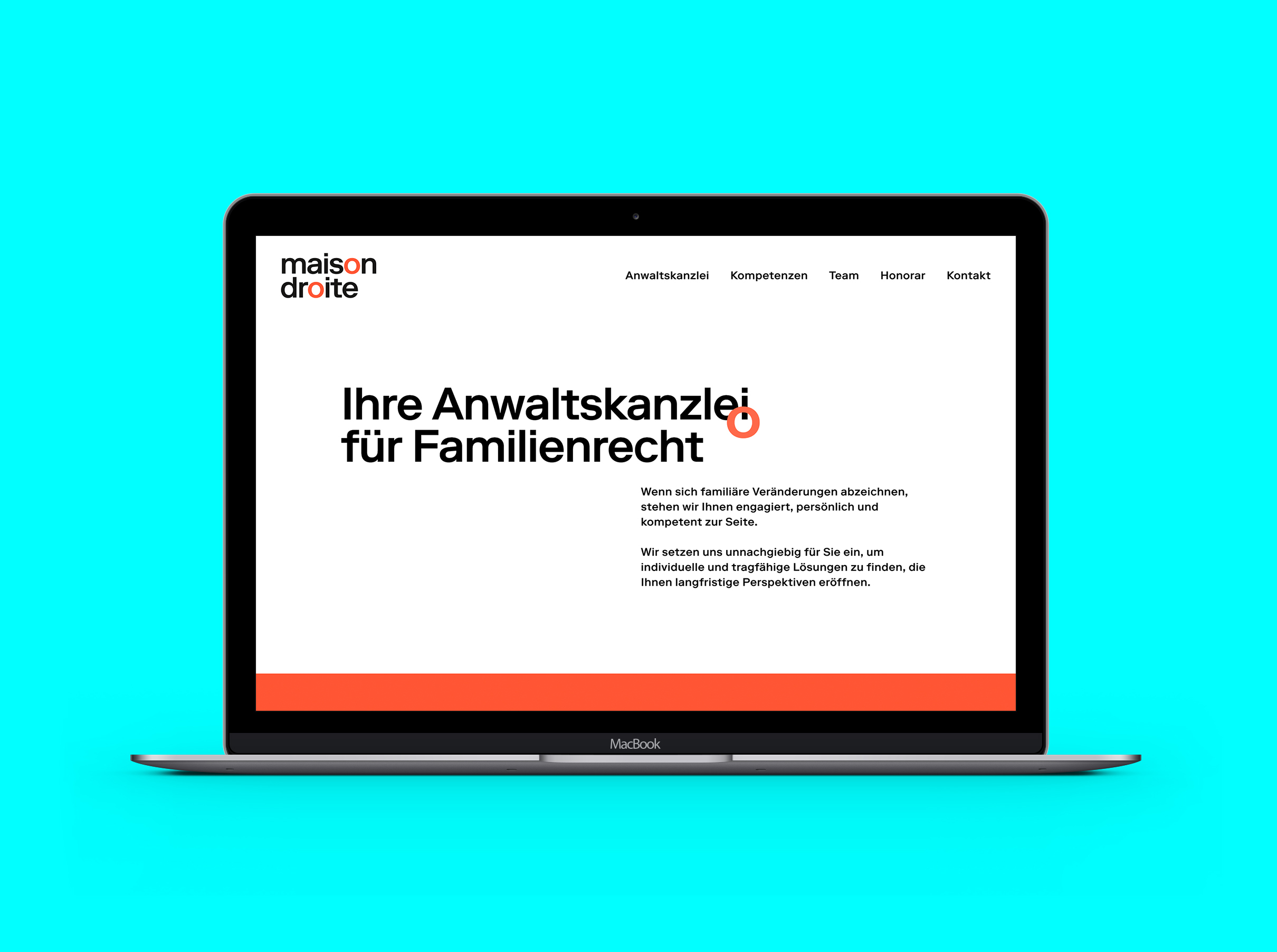 Maison Droite Website Macbook Desktop Devices Mockup jpg
