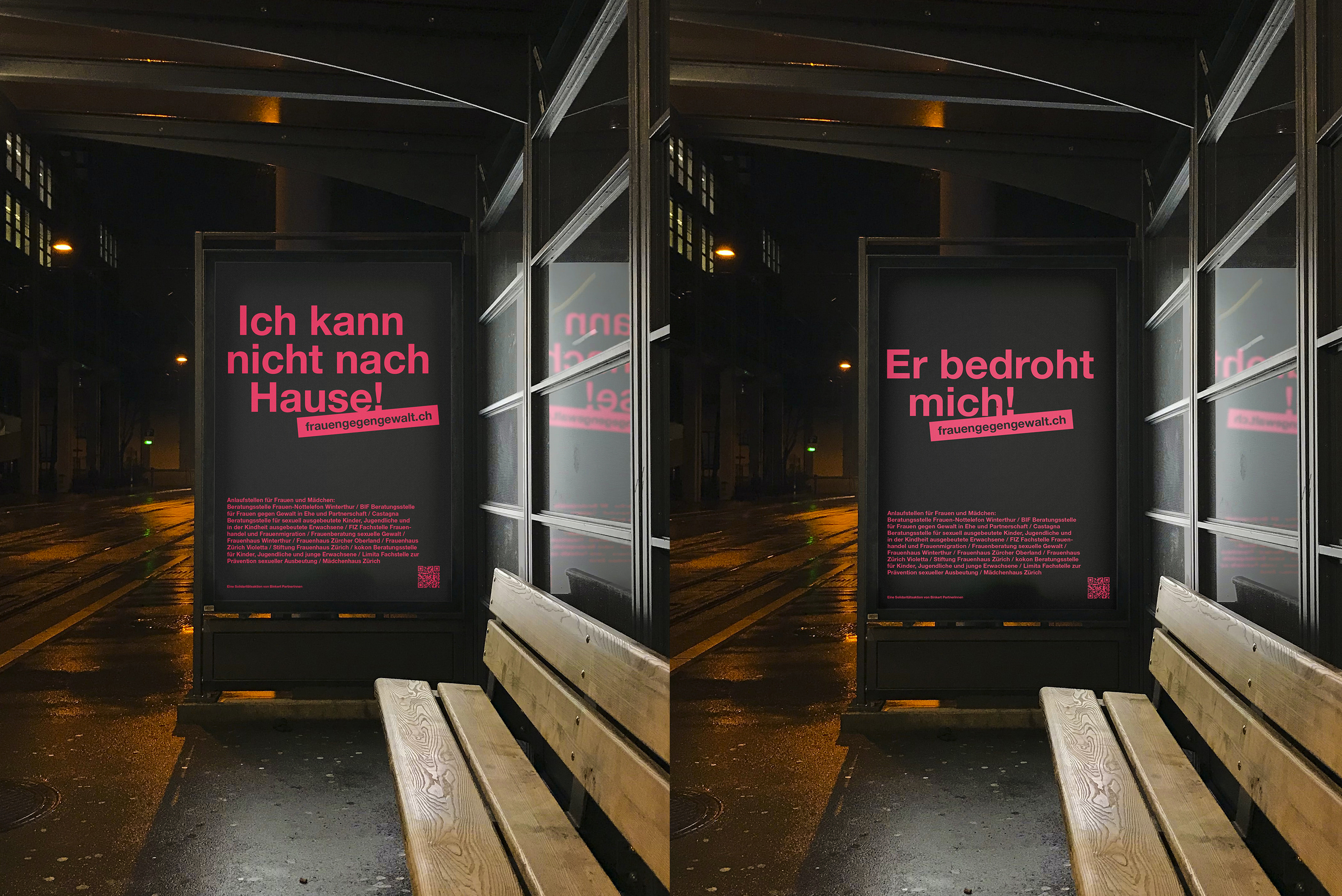 Frauen gegen Gewalt Bild Plakat Mockup 4