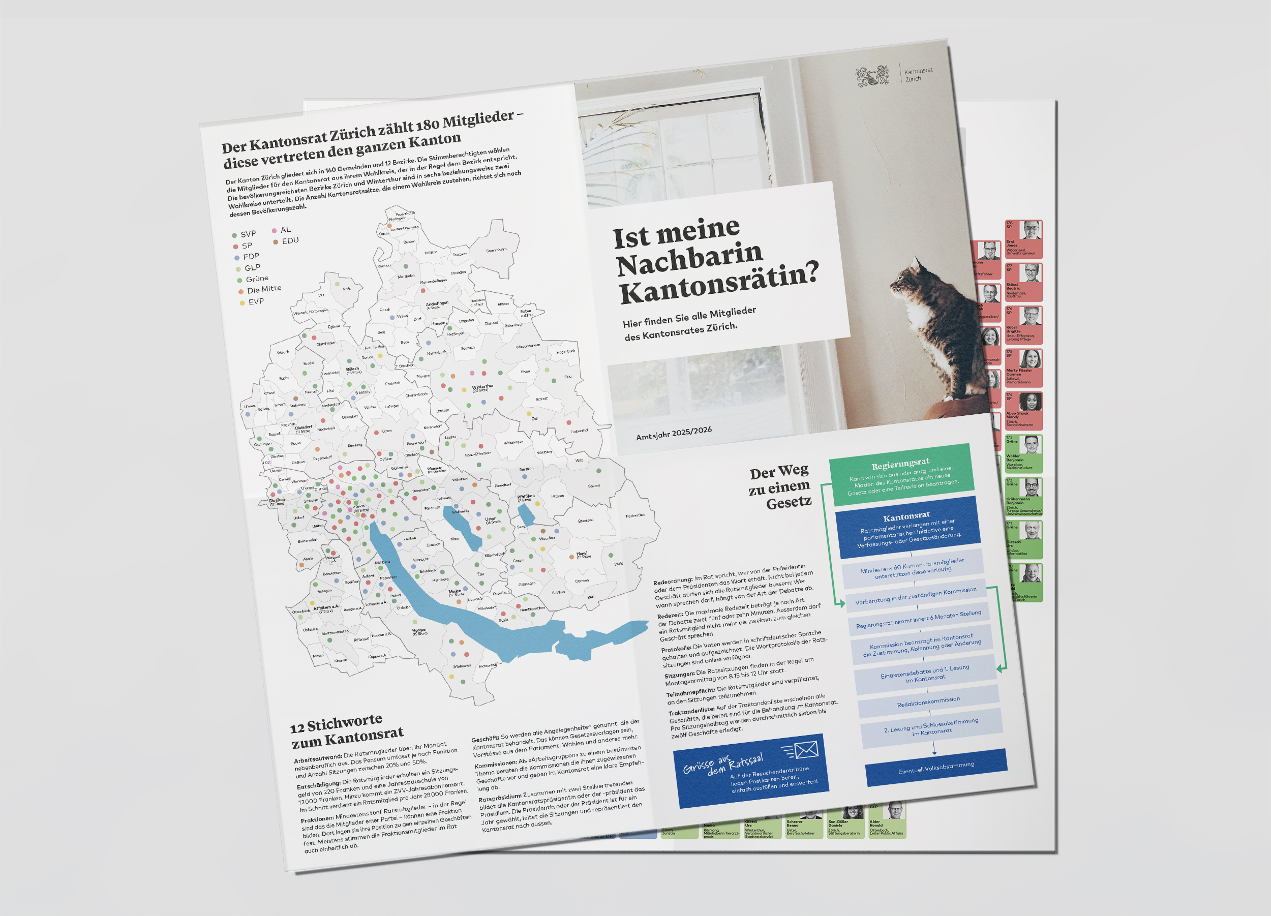 Kantonsrat Zürich Zürcher Zukunftspreis 2025 Preisverleihung Plakat A0
